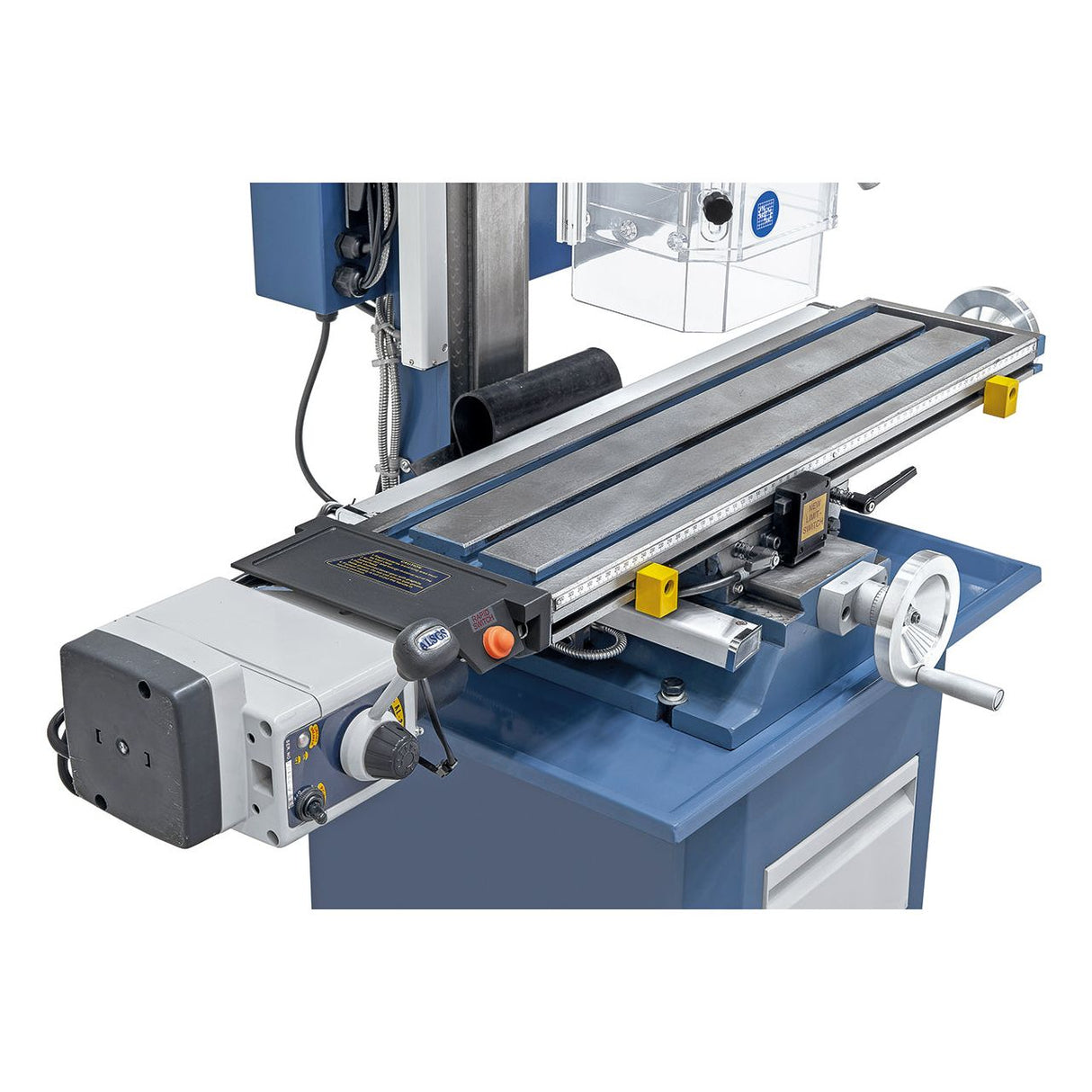 BERNARDO Bohr- und Fräsmaschine – Modell KF 26 L Top mit Vorschub inkl. 3-Achs Digitalanzeige DT 40
