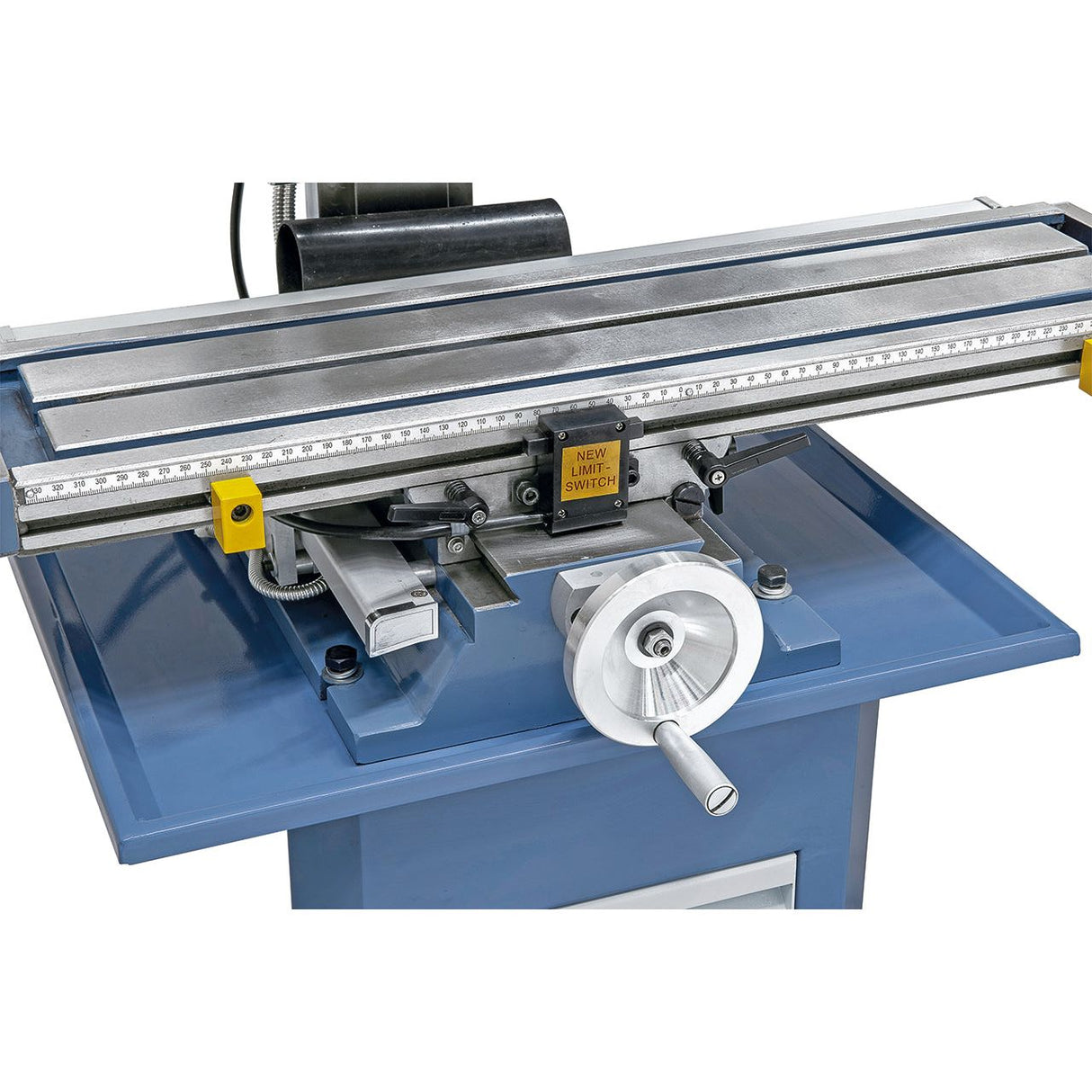 BERNARDO Bohr- und Fräsmaschine – Modell KF 26 L Top mit Vorschub inkl. 3-Achs Digitalanzeige DT 40