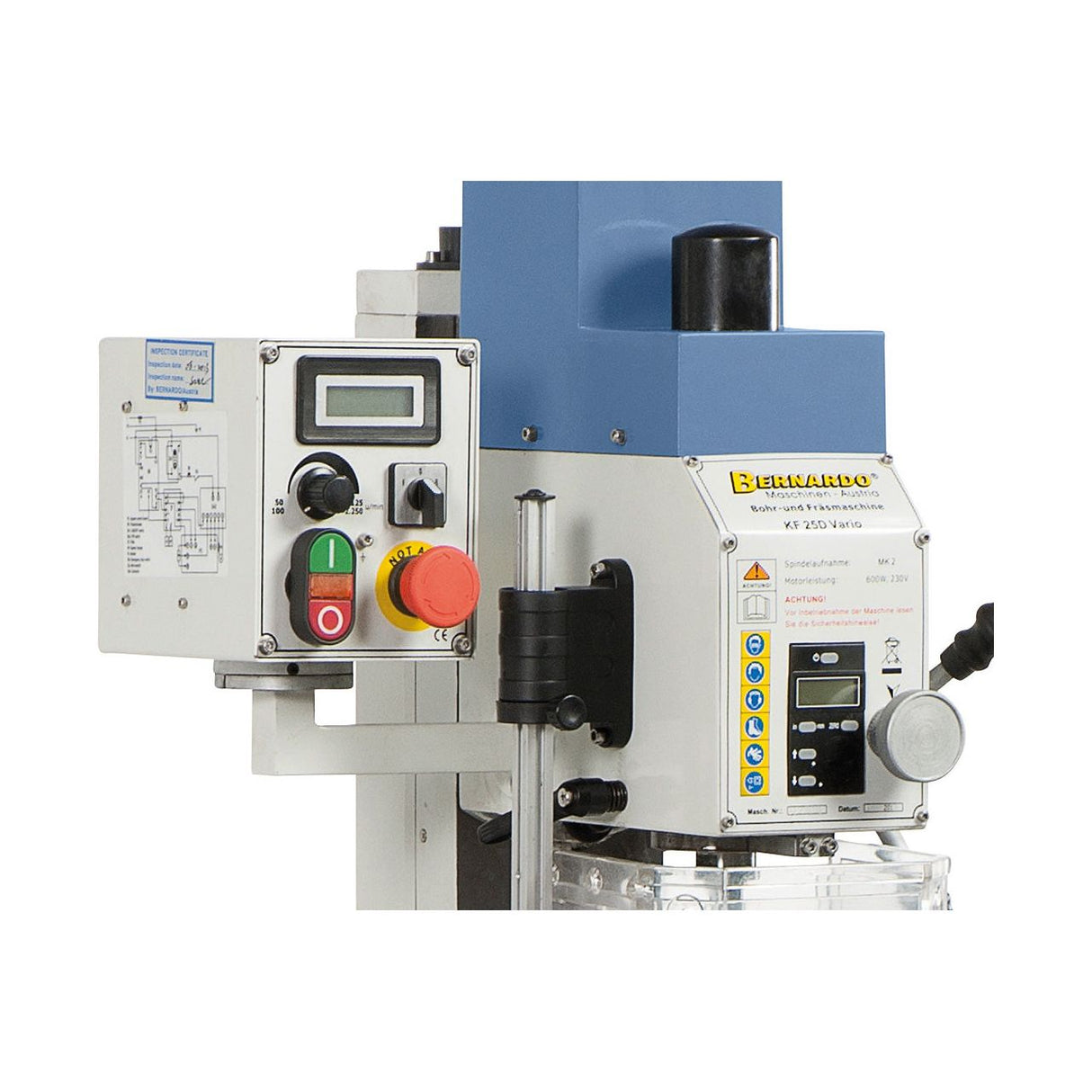 BERNARDO Bohr- und Fräsmaschine – Modell KF 25 D Vario