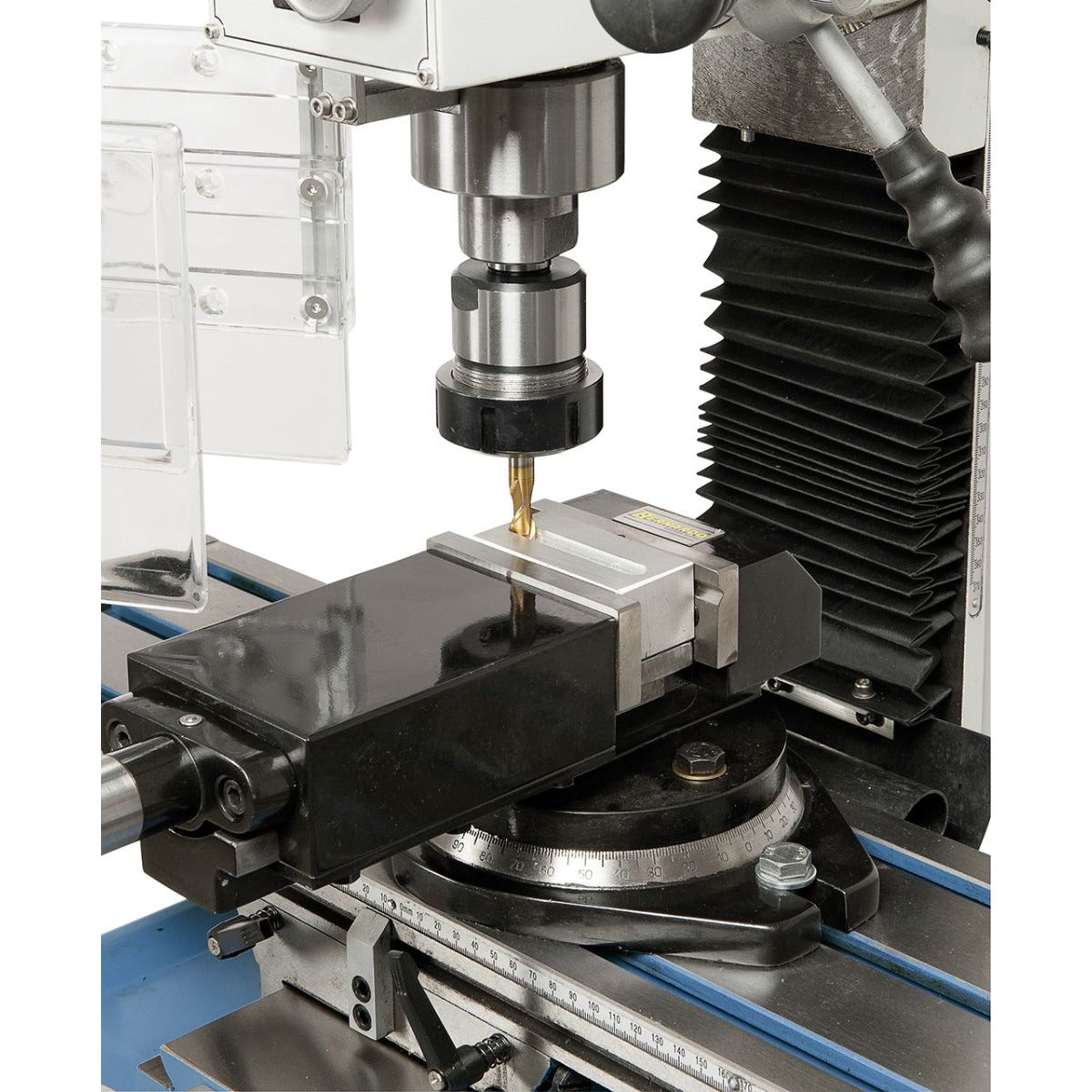 BERNARDO Bohr- und Fräsmaschine – Modell KF 25 D Vario inkl. 3-Achs Digitalanzeige DT 40