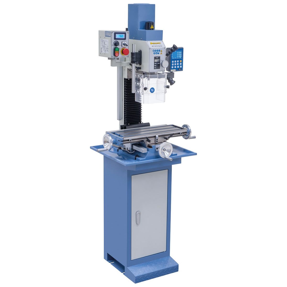 BERNARDO Bohr- und Fräsmaschine – Modell KF 25 D Vario inkl. 3-Achs Digitalanzeige DT 40