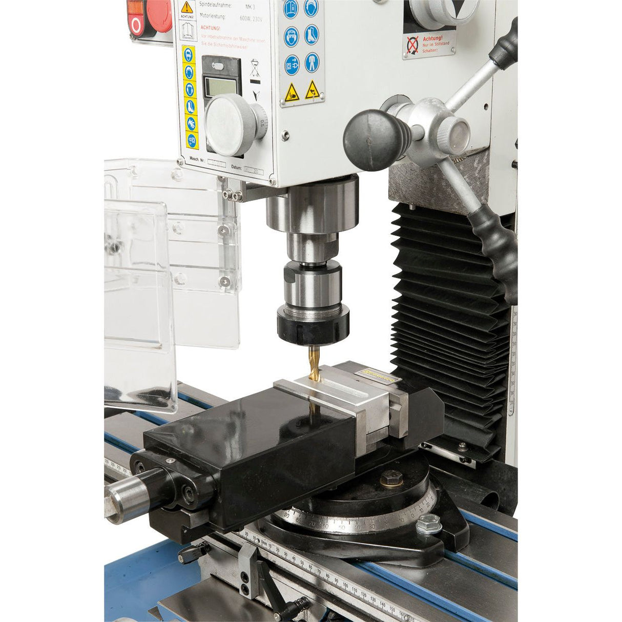 BERNARDO Bohr- und Fräsmaschine – Modell KF 25 L Vario
