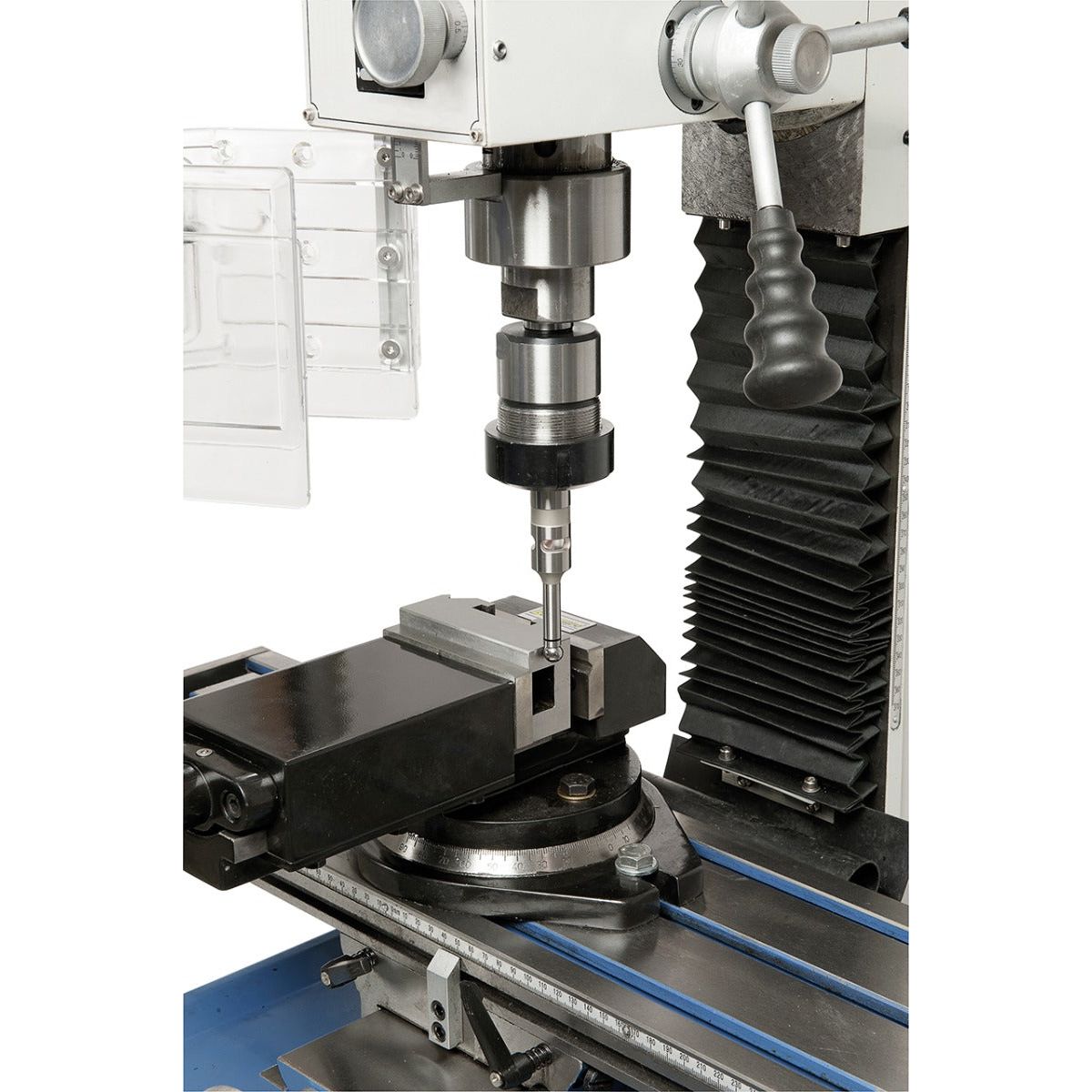 BERNARDO Bohr- und Fräsmaschine – Modell KF 25 L Vario inkl. 3-Achs Digitalanzeige DT 40