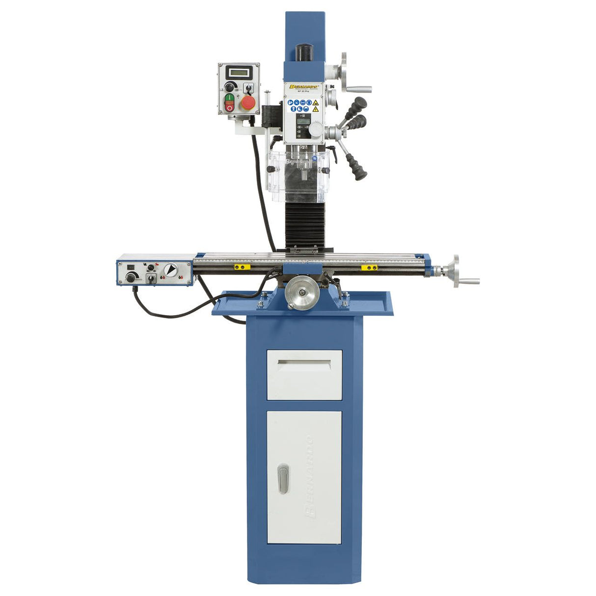 BERNARDO Bohr- und Fräsmaschine – Modell KF 25 PRO mit Vorschub