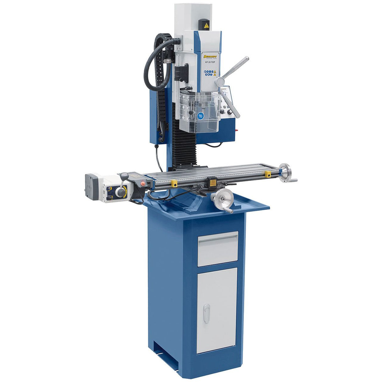 BERNARDO Bohr- und Fräsmaschine – Modell KF 28 Top mit Vorschub