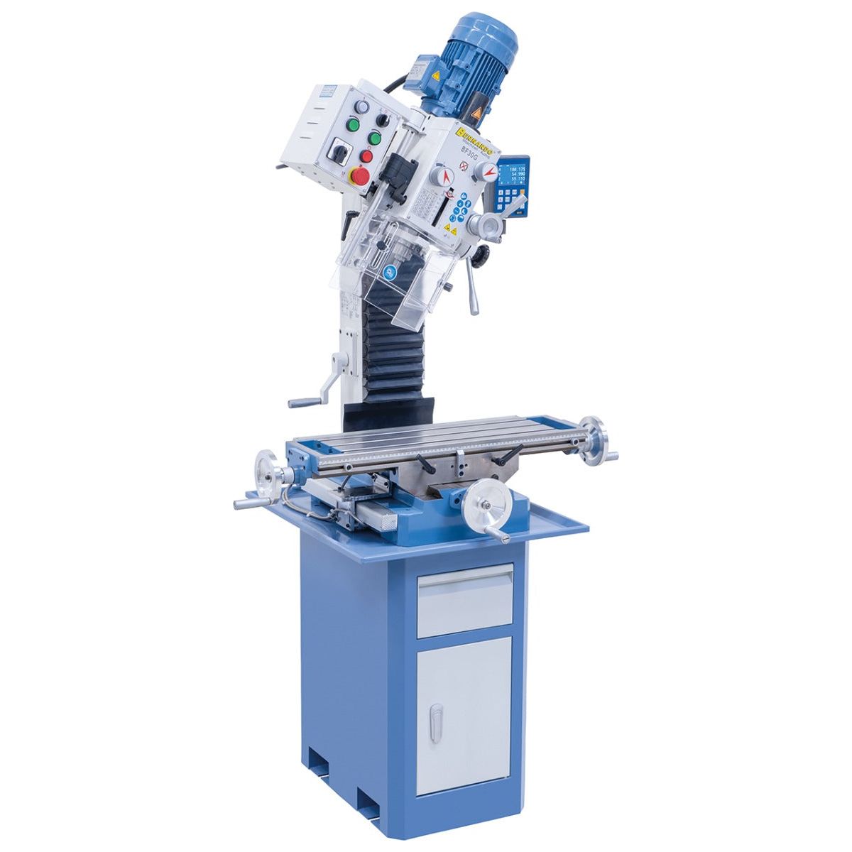 BERNARDO Bohr- und Fräsmaschine – Modell BF 30 G inkl. 3-Achs Digitalanzeige DT 40