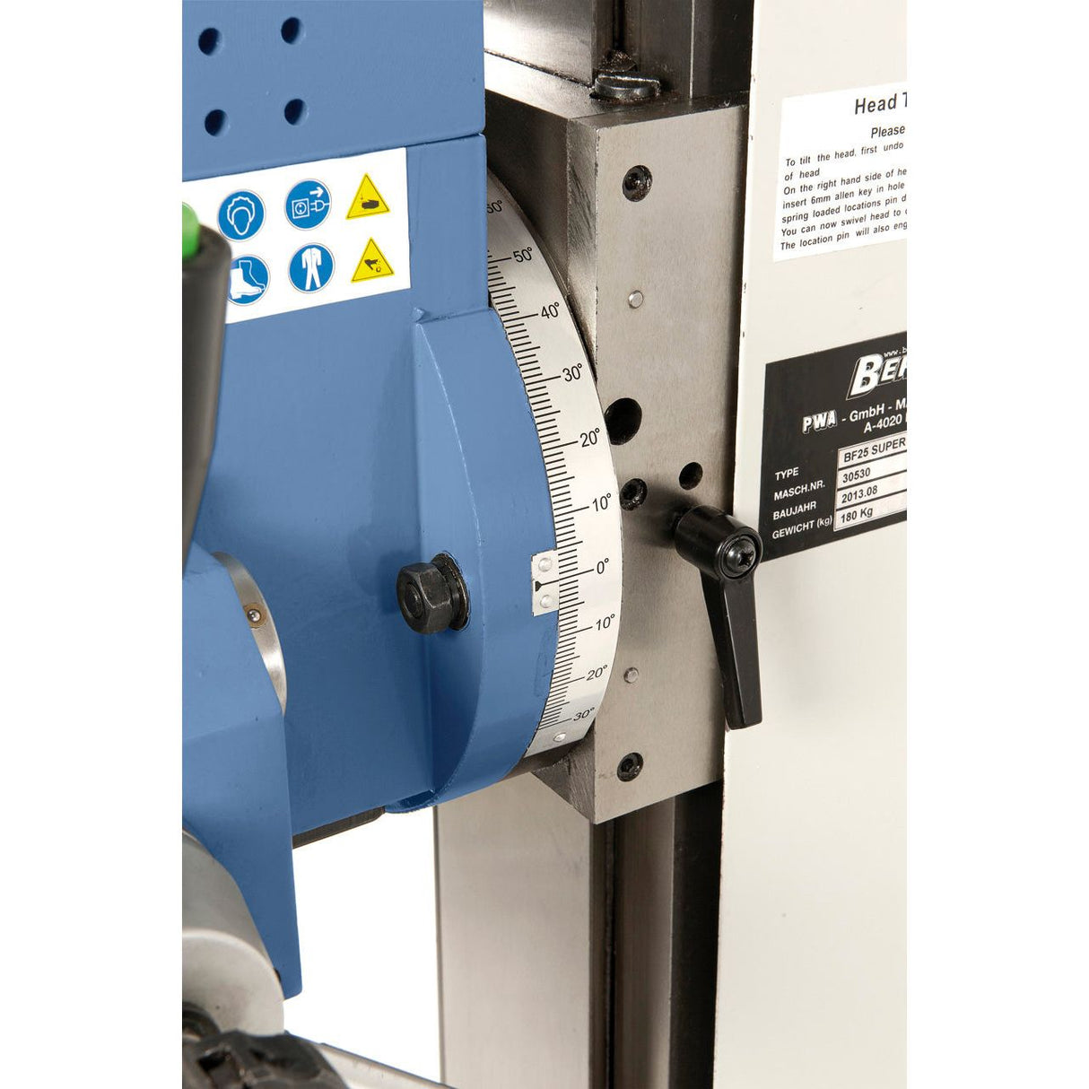 BERNARDO Bohr- und Fräsmaschine – Modell BF 25 L Super / 230 V