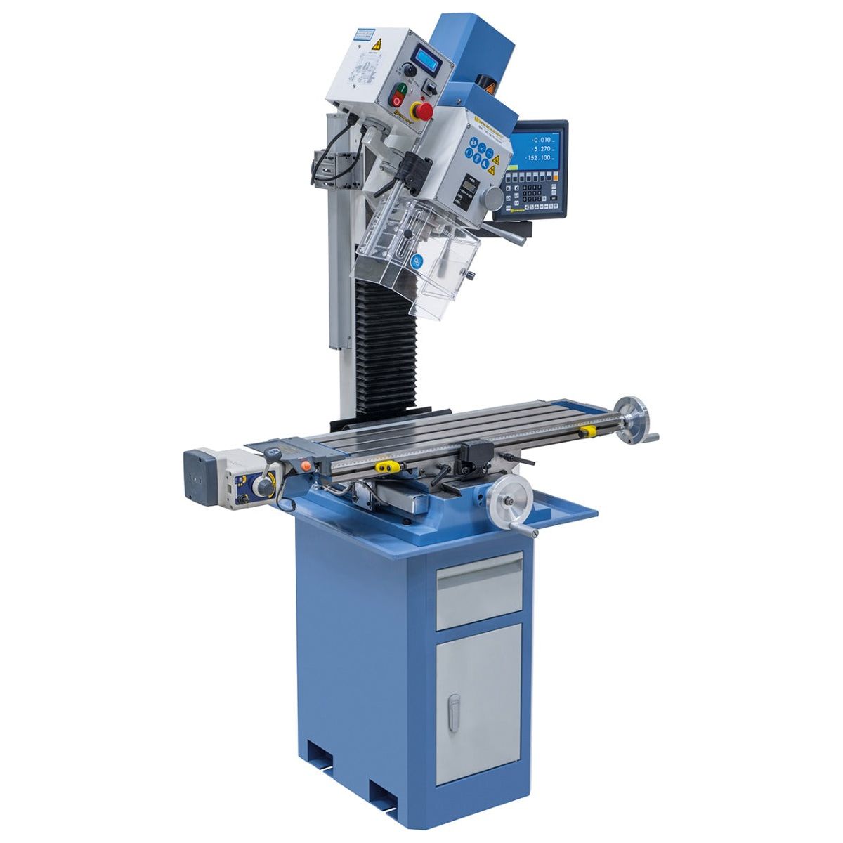 BERNARDO Bohr- und Fräsmaschine – Modell BF 30 N Super mit Vorschub inkl. 3-Achs-Digitalanzeige ES-12 V