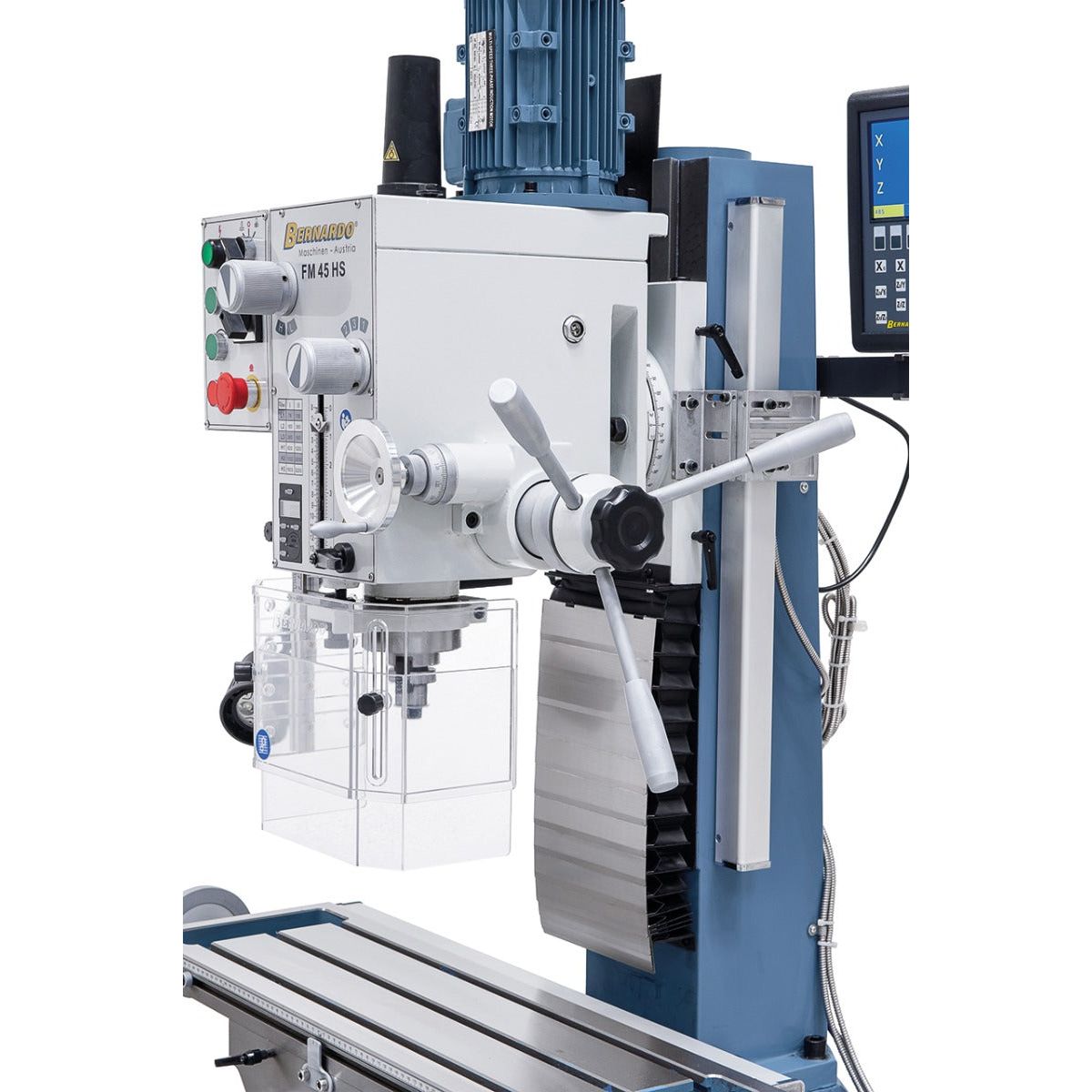 BERNARDO Bohr- und Fräsmaschine – Modell FM 45 HS inkl. 3-Achs-Digitalanzeige ES-12 V