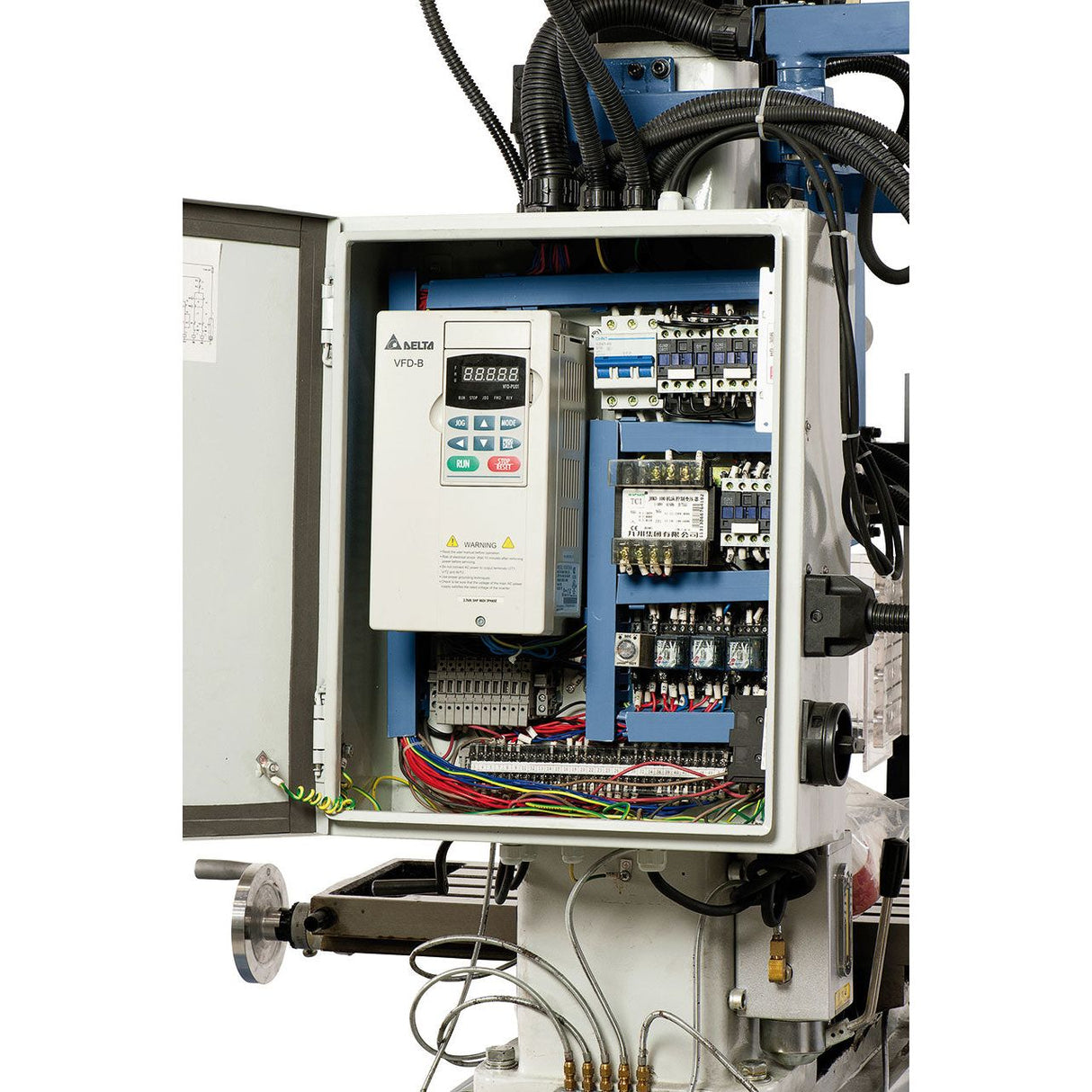 BERNARDO Bohr- und Fräsmaschine – Modell FM 55 HSV Vario inkl. 3-Achs-Digitalanzeige ES-12 V
