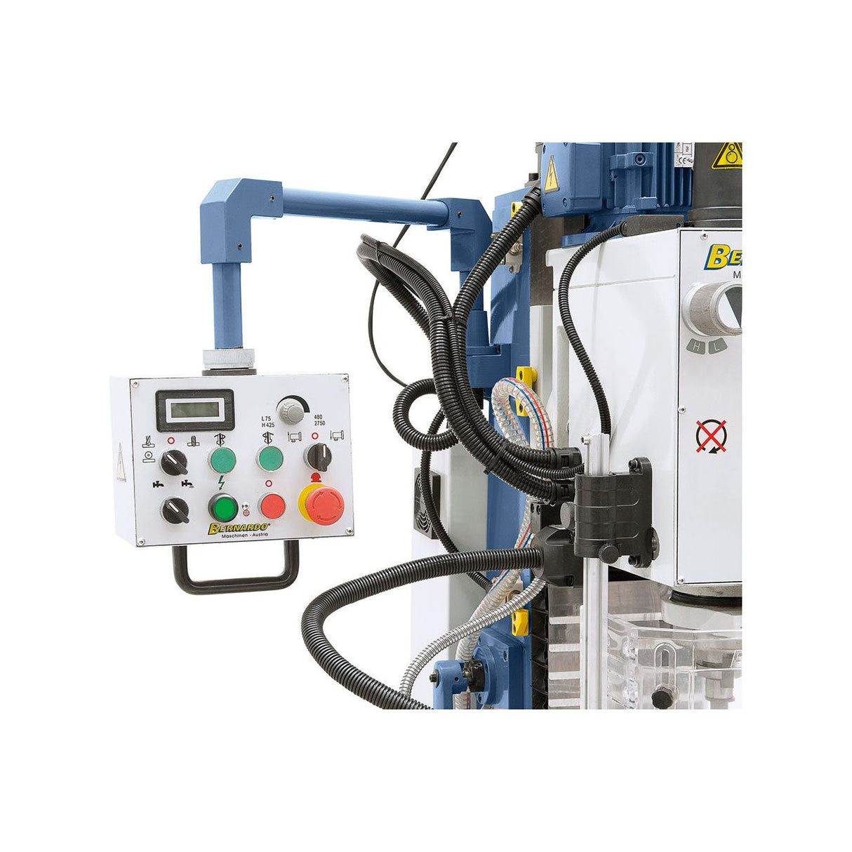 BERNARDO Bohr- und Fräsmaschine – Modell FM 55 HSV Vario inkl. 3-Achs-Digitalanzeige ES-12 V