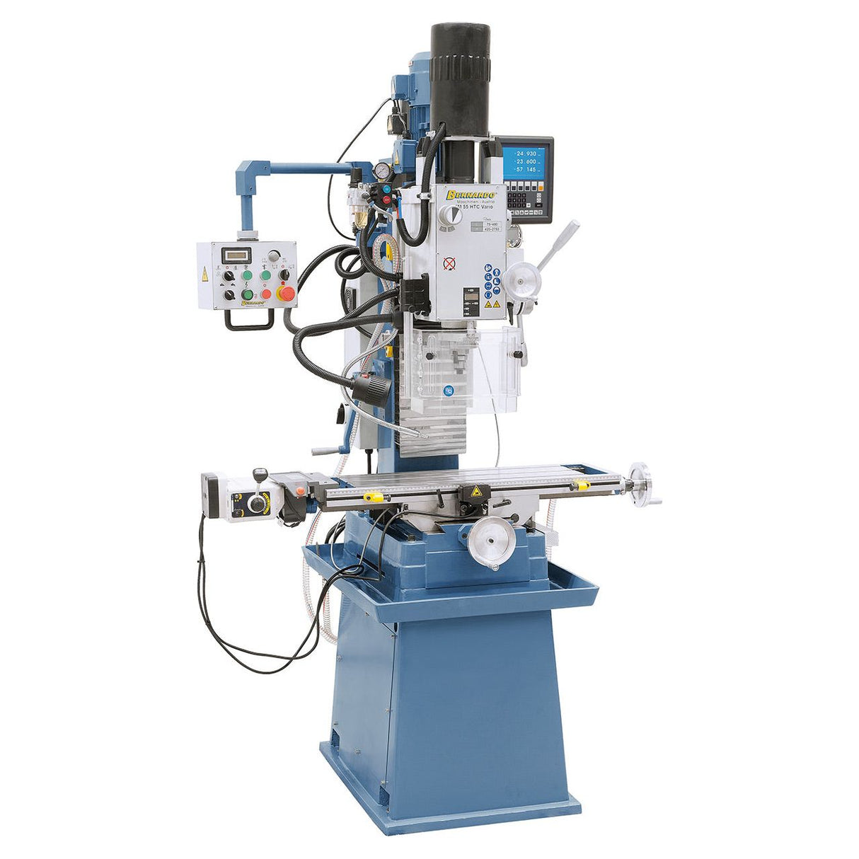 BERNARDO Bohr- und Fräsmaschine – Modell FM 55 HTC Vario inkl. 3-Achs-Digitalanzeige ES-12 V
