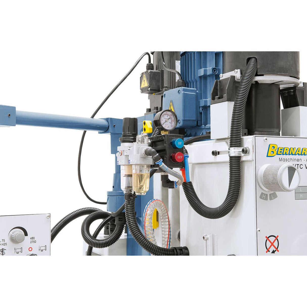 BERNARDO Bohr- und Fräsmaschine – Modell FM 55 HTC Vario inkl. 3-Achs-Digitalanzeige ES-12 V