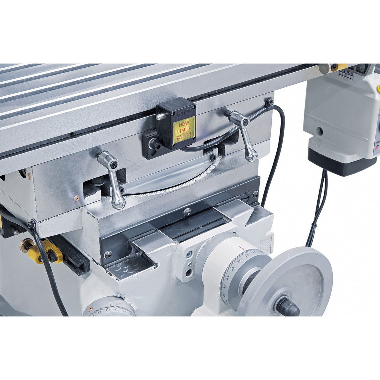 BERNARDO Bohr- und Fräsmaschine – Modell KF 60 - 1000 inkl. 3-Achs-Digitalanzeige ES-12 V und Vorschub f. y-Achse