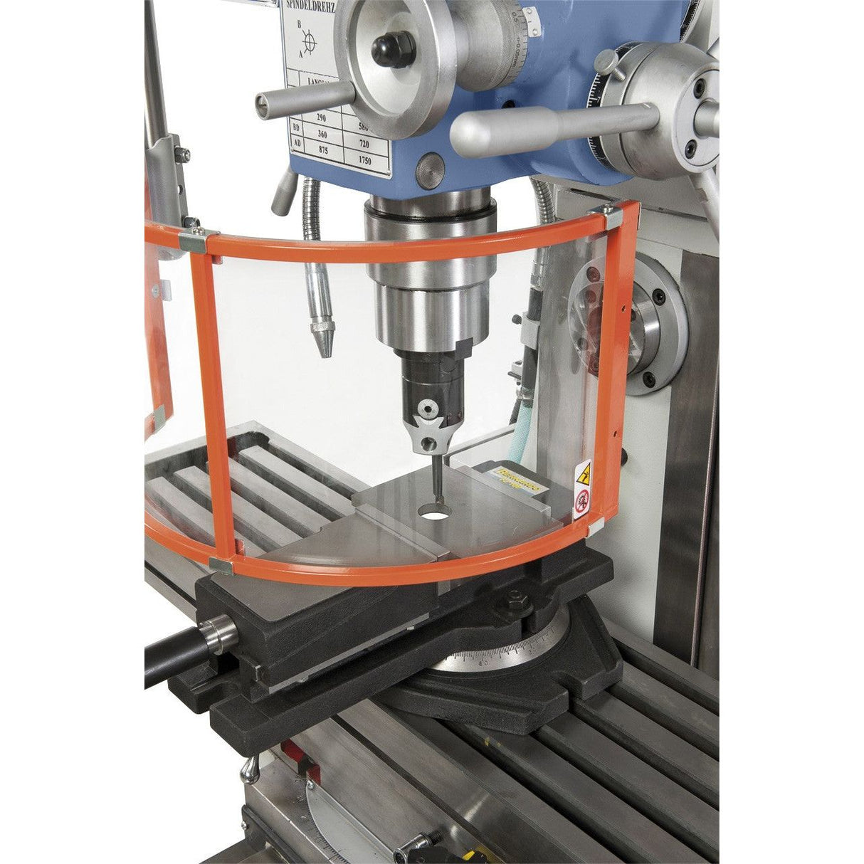 BERNARDO Universalfräsmaschine – Modell UWF 80 E inkl. 3-Achs-Digitalanzeige ES-12 H und y-Vorschub