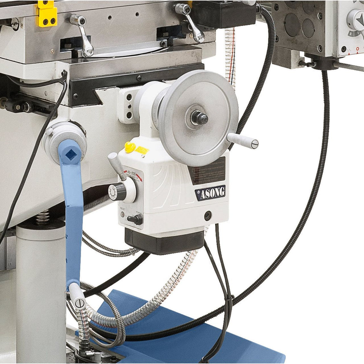 BERNARDO Universalfräsmaschine – Modell UWF 80 E inkl. 3-Achs-Digitalanzeige ES-12 H und y-Vorschub