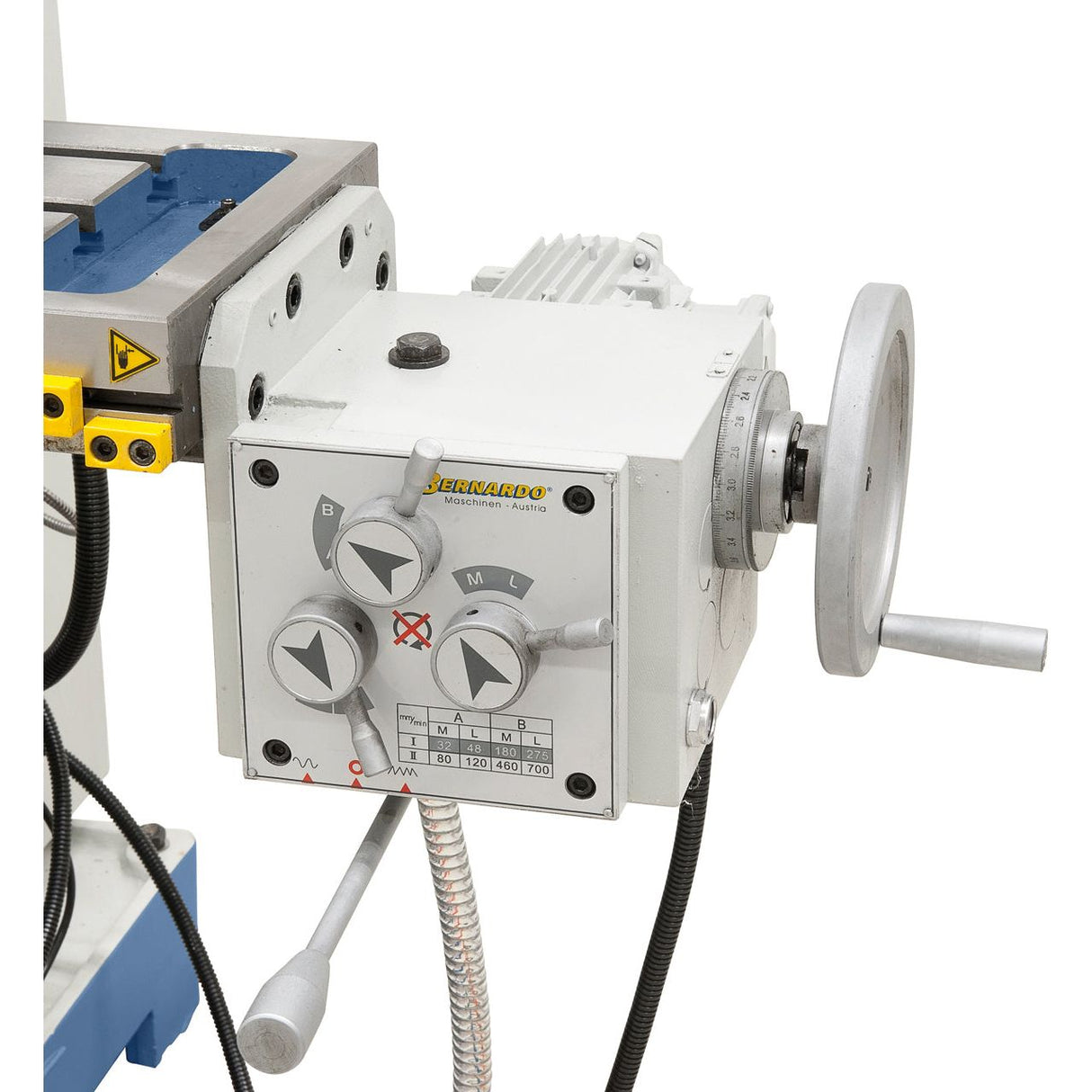 BERNARDO Universalfräsmaschine – Modell UWF 80 E Vario inkl. 3-Achs-Digitalanzeige ES-12 H