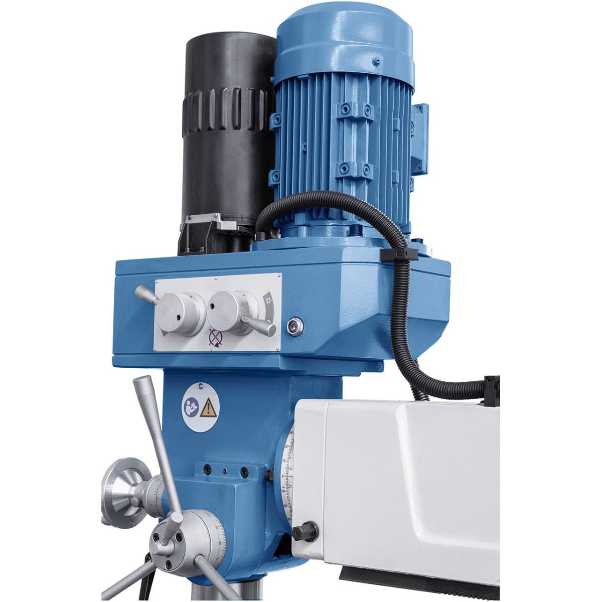 BERNARDO Universalfräsmaschine – Modell UWF 90 inkl. 3-Achs-DRO ES-12 H und pneumat. WK-Klemmung