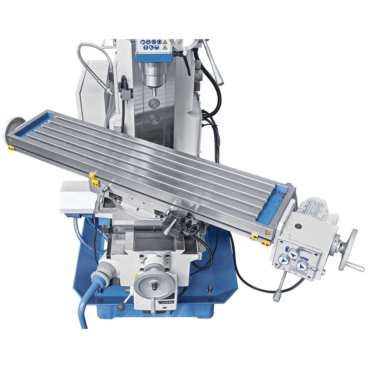 BERNARDO Universalfräsmaschine – Modell UWF 90 inkl. 3-Achs-DRO ES-12 H und pneumat. WK-Klemmung