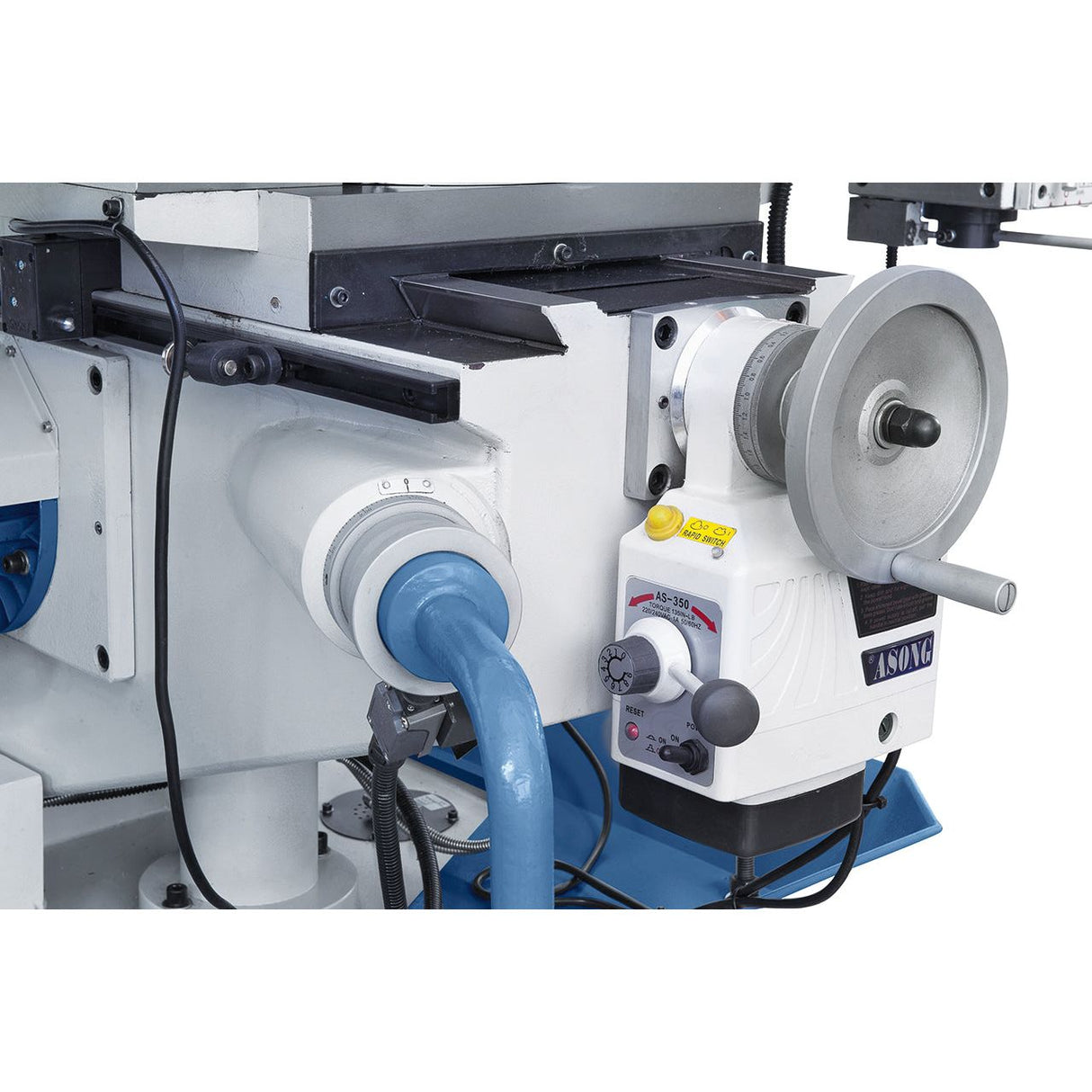 BERNARDO Universalfräsmaschine – Modell UWF 90 inkl. 3-Achs-DRO ES-12 H und pneumat. WK-Klemmung