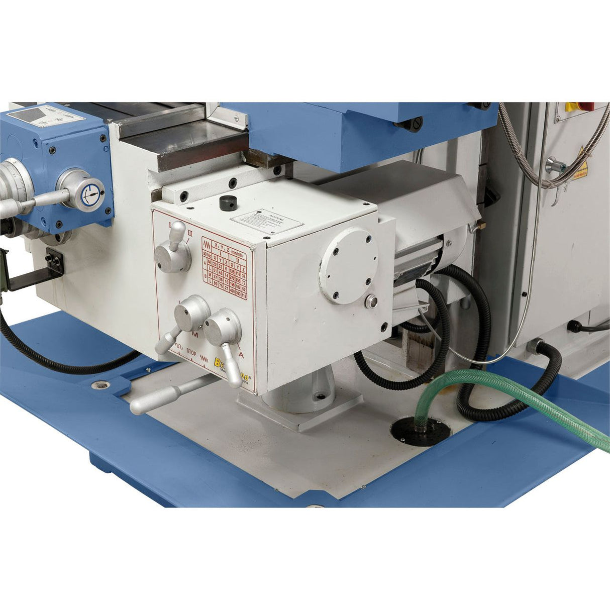 BERNARDO Universalfräsmaschine – Modell UWF 95 N inkl. 3-Achs-DRO ES-12 H und pneumat. Werkzeugklemmung