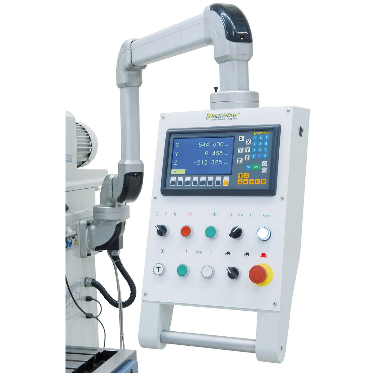 BERNARDO Universalfräsmaschine – Modell UWF 110 inkl. 3-Achs-Digitalanzeige ES-12 H *