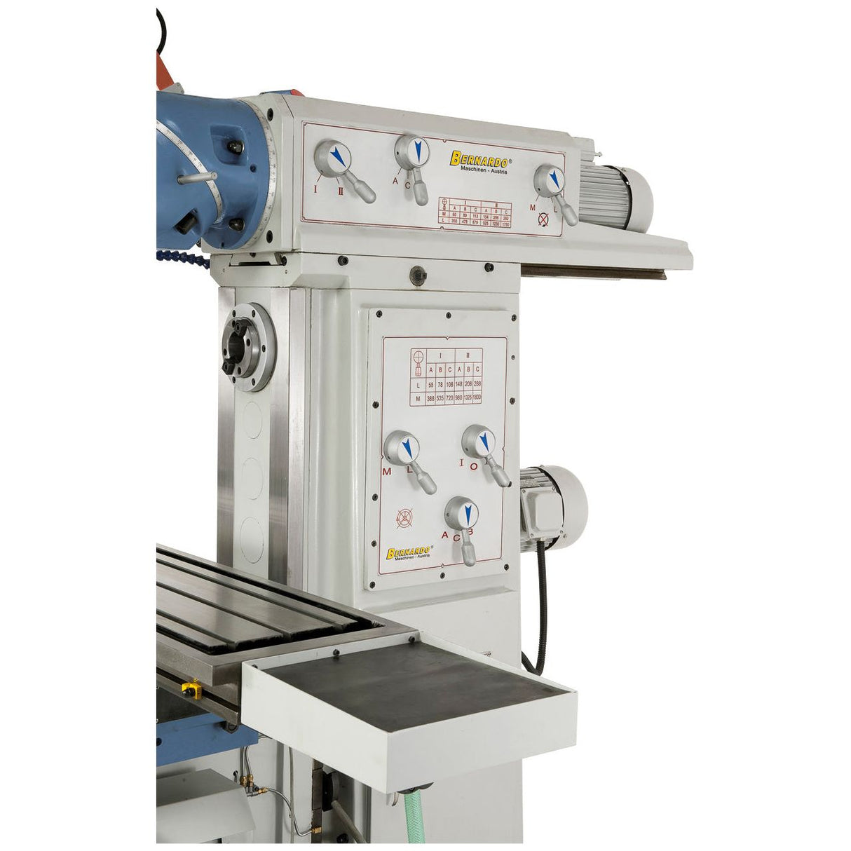BERNARDO Universalfräsmaschine – Modell UWF 150 inkl. 3-Achs-Digitalanzeige ES-12 H *