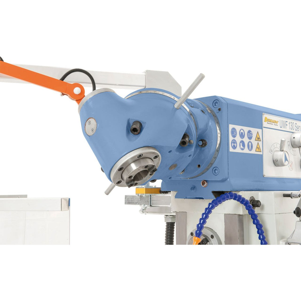 BERNARDO Universalfräsmaschine mit Servoantrieb – Modell UWF 130 Servo inkl. 3-Achs-Digitalanzeige ES-12 H *