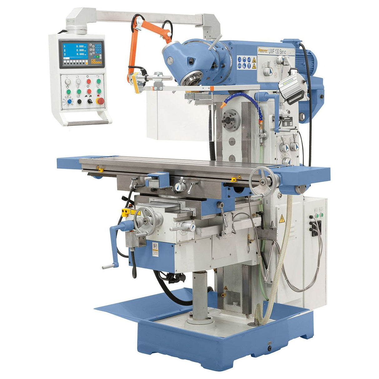 BERNARDO Universalfräsmaschine mit Servoantrieb – Modell UWF 130 Servo inkl. 3-Achs-Digitalanzeige ES-12 H *