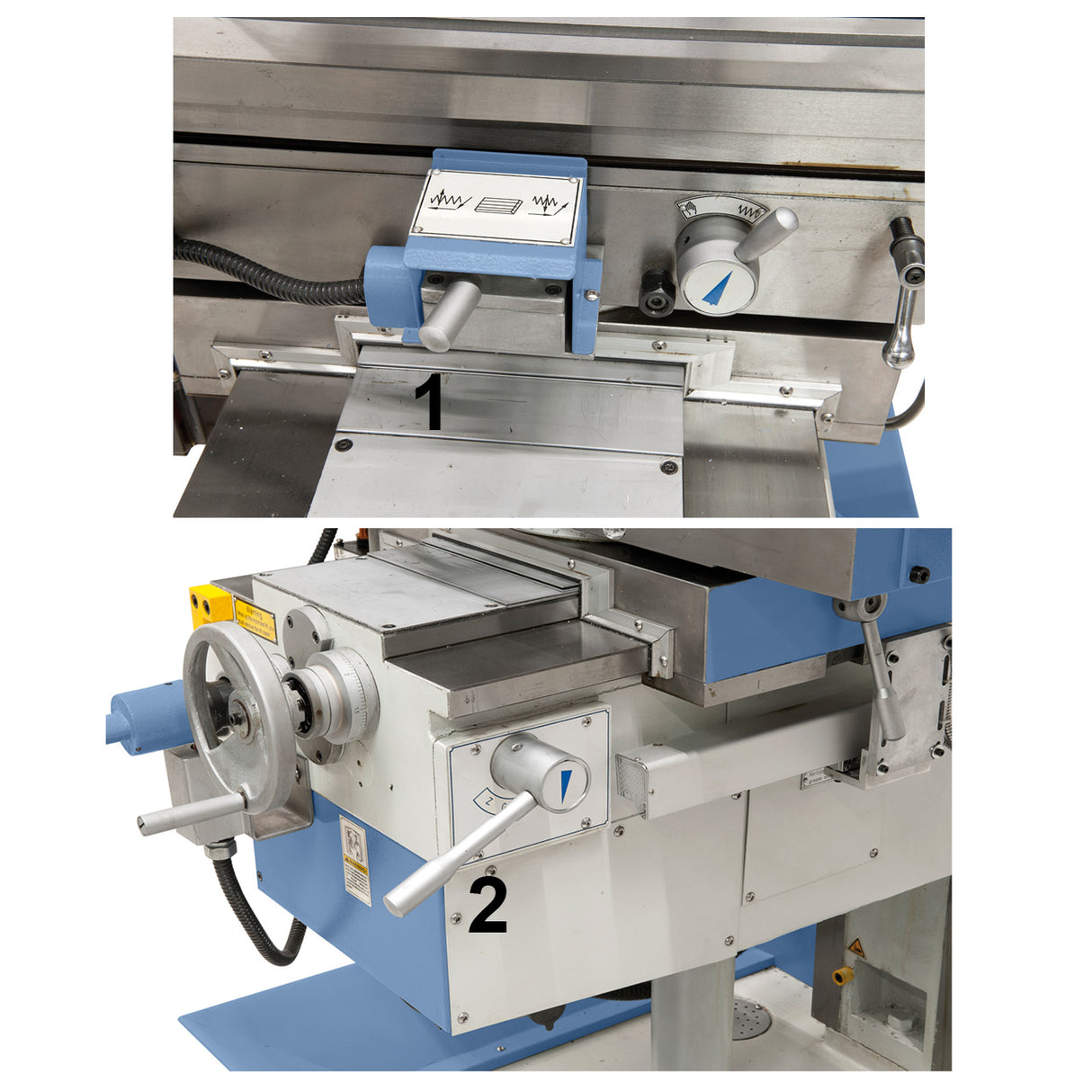 BERNARDO Universalfräsmaschine mit Servoantrieb – Modell UWF 130 Servo inkl. 3-Achs-Digitalanzeige ES-12 H *