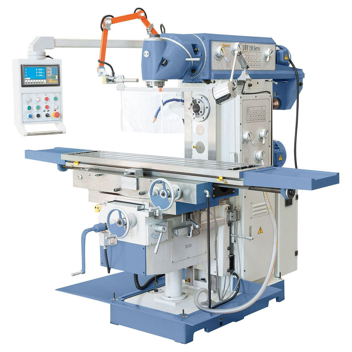 BERNARDO Universalfräsmaschine mit Servoantrieb – Modell UWF 150 Servo