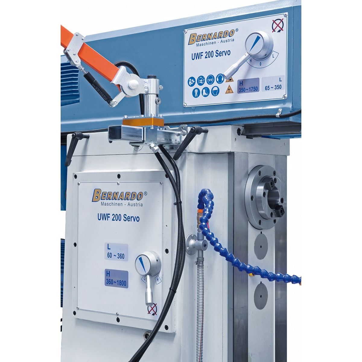 BERNARDO Universalfräsmaschine mit Servoantrieb – Modell UWF 200 Servo