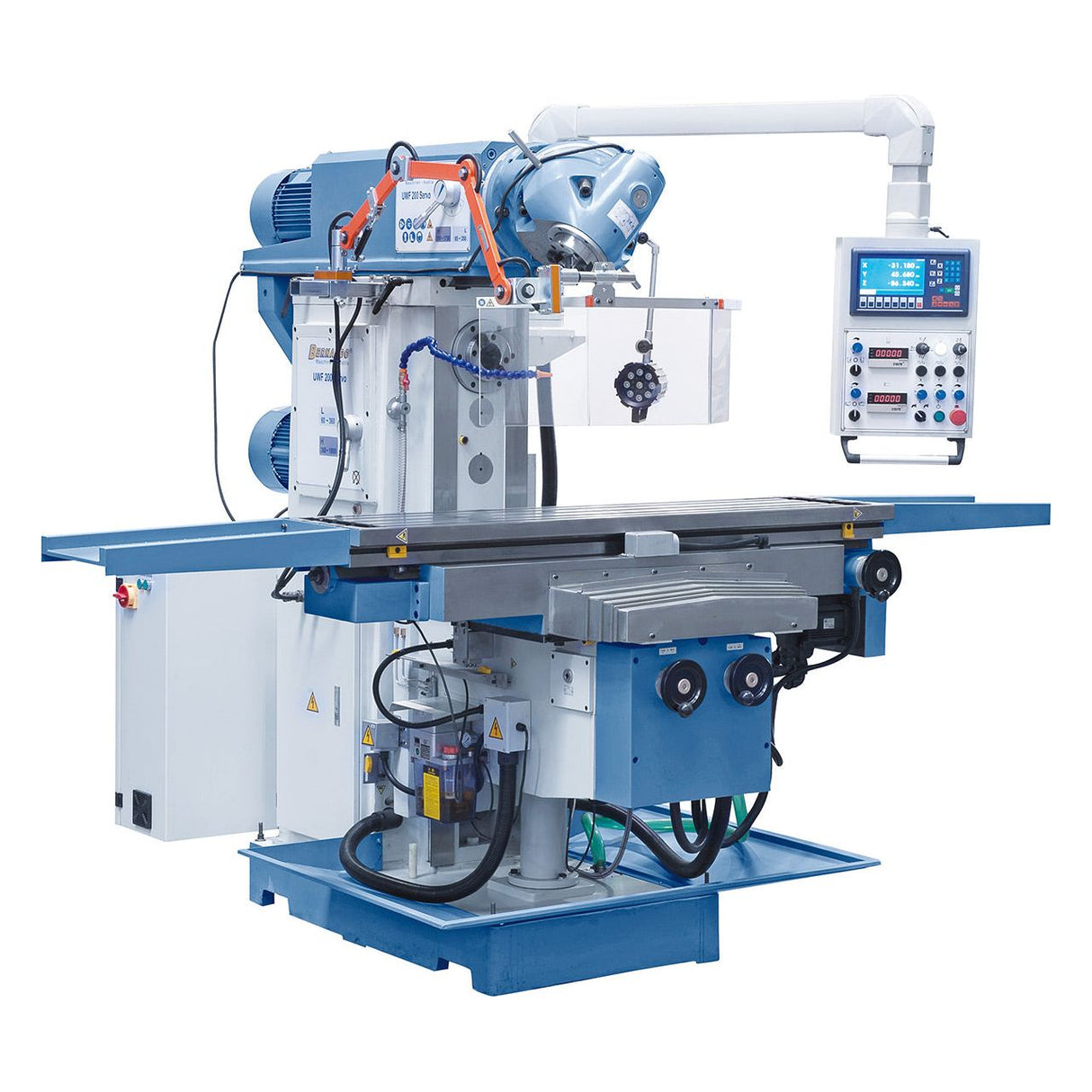 BERNARDO Universalfräsmaschine mit Servoantrieb – Modell UWF 200 Servo