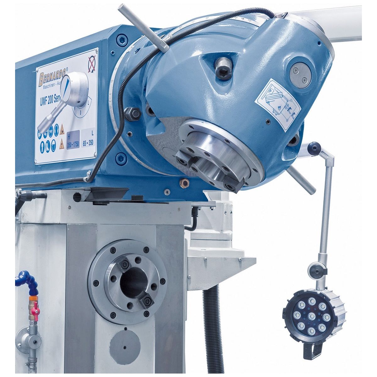 BERNARDO Universalfräsmaschine mit Servoantrieb – Modell UWF 200 Servo