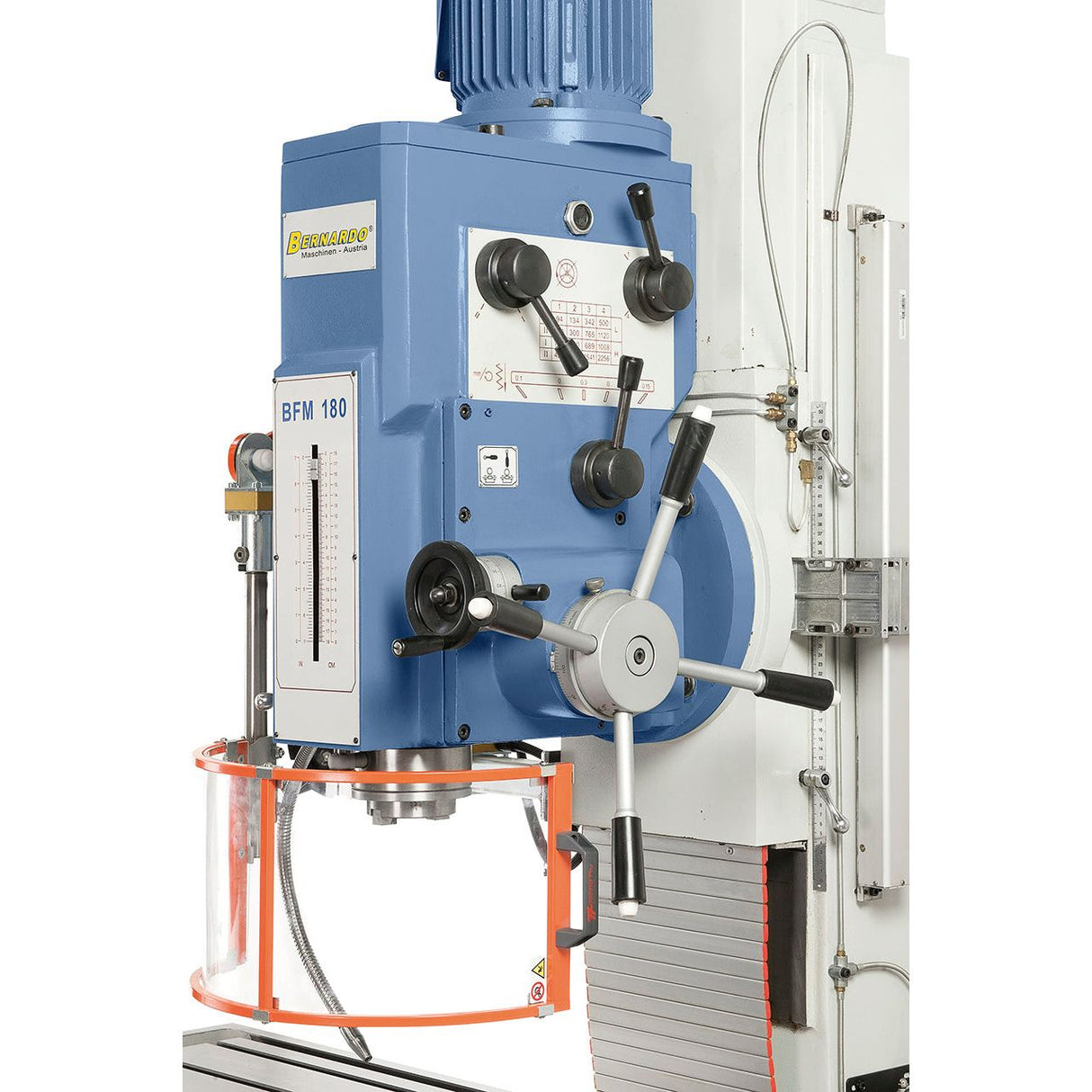 BERNARDO Bettfräsmaschine – Modell BFM 180 inkl. 3-Achs-Digitalanzeige ES-12 H