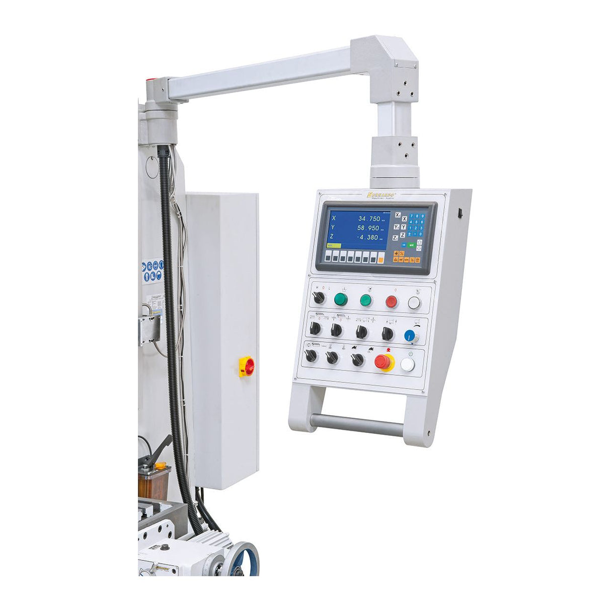 BERNARDO Bettfräsmaschine – Modell BFM 180 inkl. 3-Achs-Digitalanzeige ES-12 H