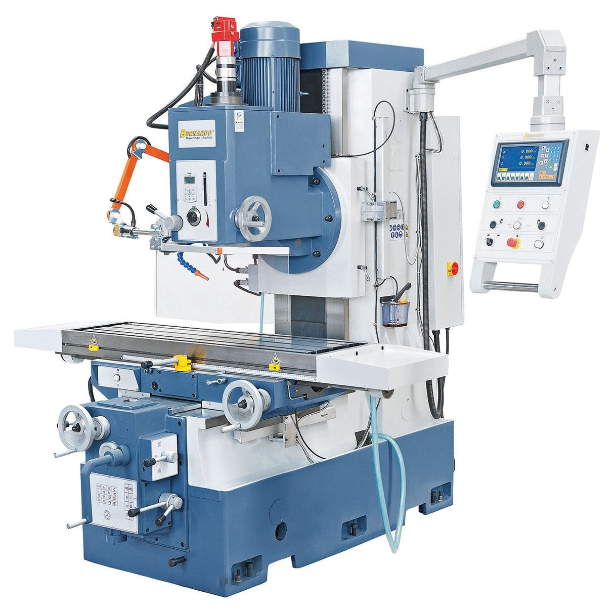 BERNARDO Bettfräsmaschine – Modell BFM 200 inkl. 3-Achs-Digitalanzeige ES-12 H