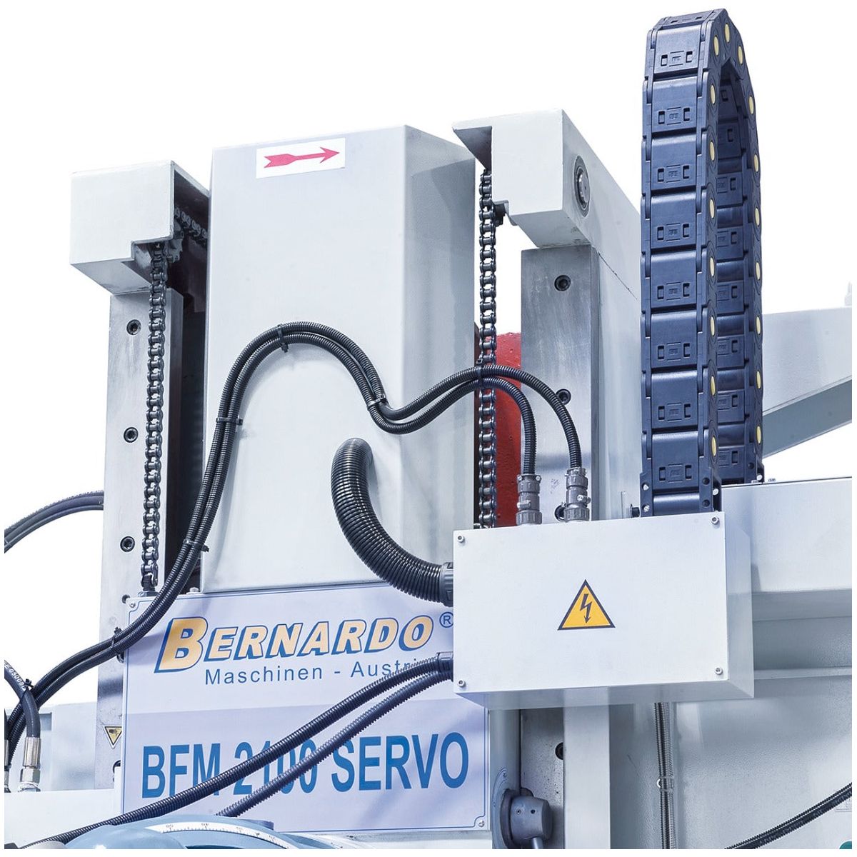 BERNARDO Bettfräsmaschine – Modell BFM 2100 Servo inkl. 3-Achs-Digitalanzeige ES-12 H
