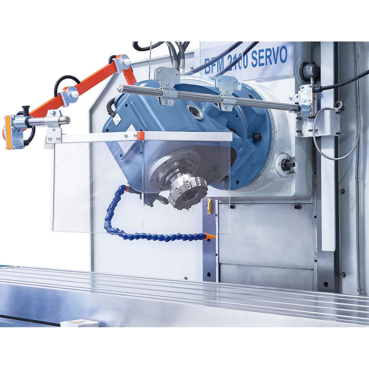BERNARDO Bettfräsmaschine – Modell BFM 2100 Servo inkl. 3-Achs-Digitalanzeige ES-12 H
