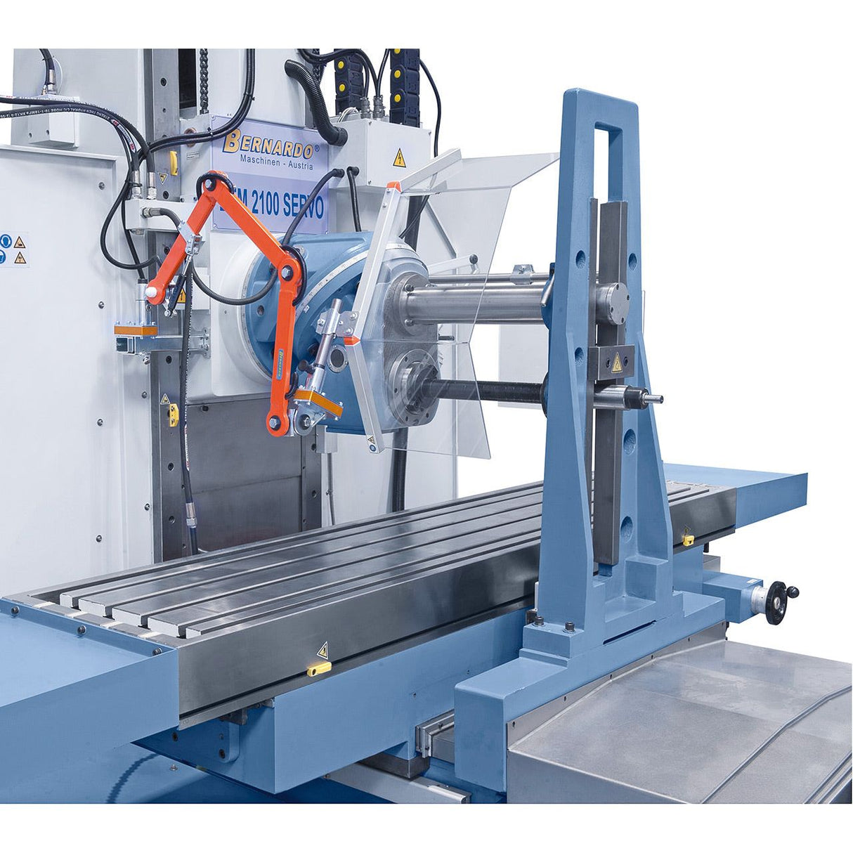 BERNARDO Bettfräsmaschine – Modell BFM 2100 Servo inkl. 3-Achs-Digitalanzeige ES-12 H