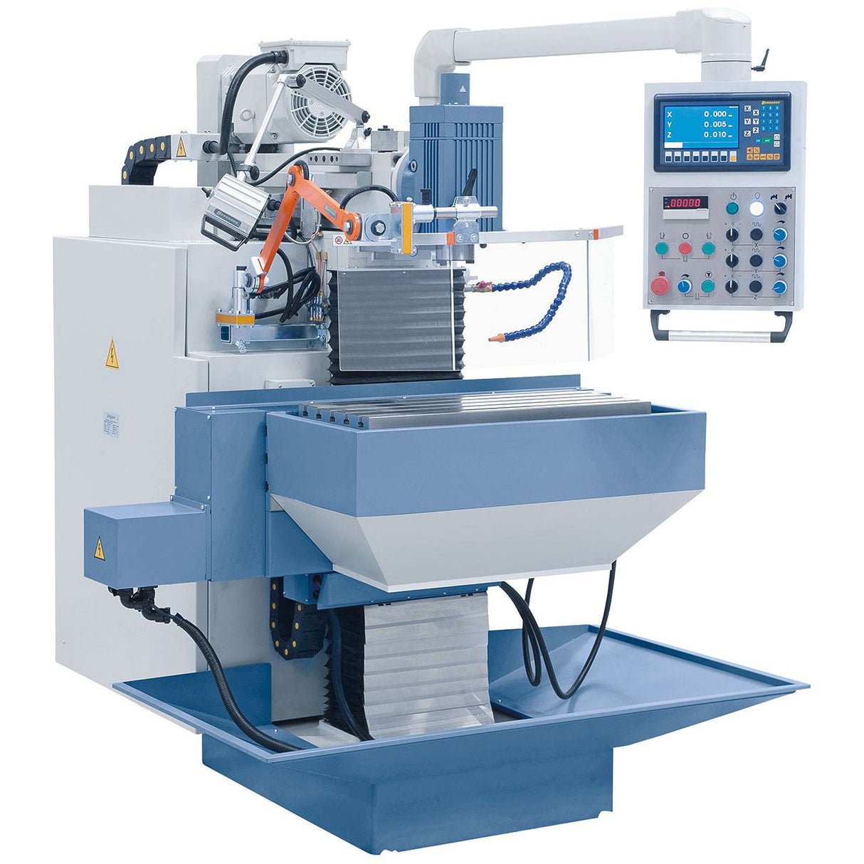 BERNARDO Werkzeugfräsmaschine – Modell WFM 750 Servo inkl. 3-Achs-Digitalanzeige ES-12 H