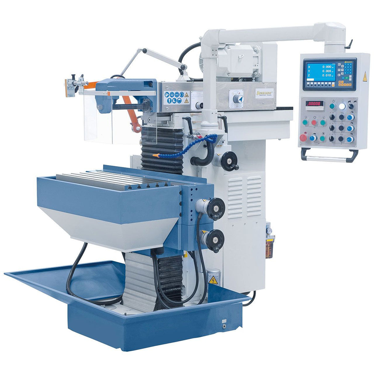 BERNARDO Werkzeugfräsmaschine – Modell WFM 750 Servo inkl. 3-Achs-Digitalanzeige ES-12 H