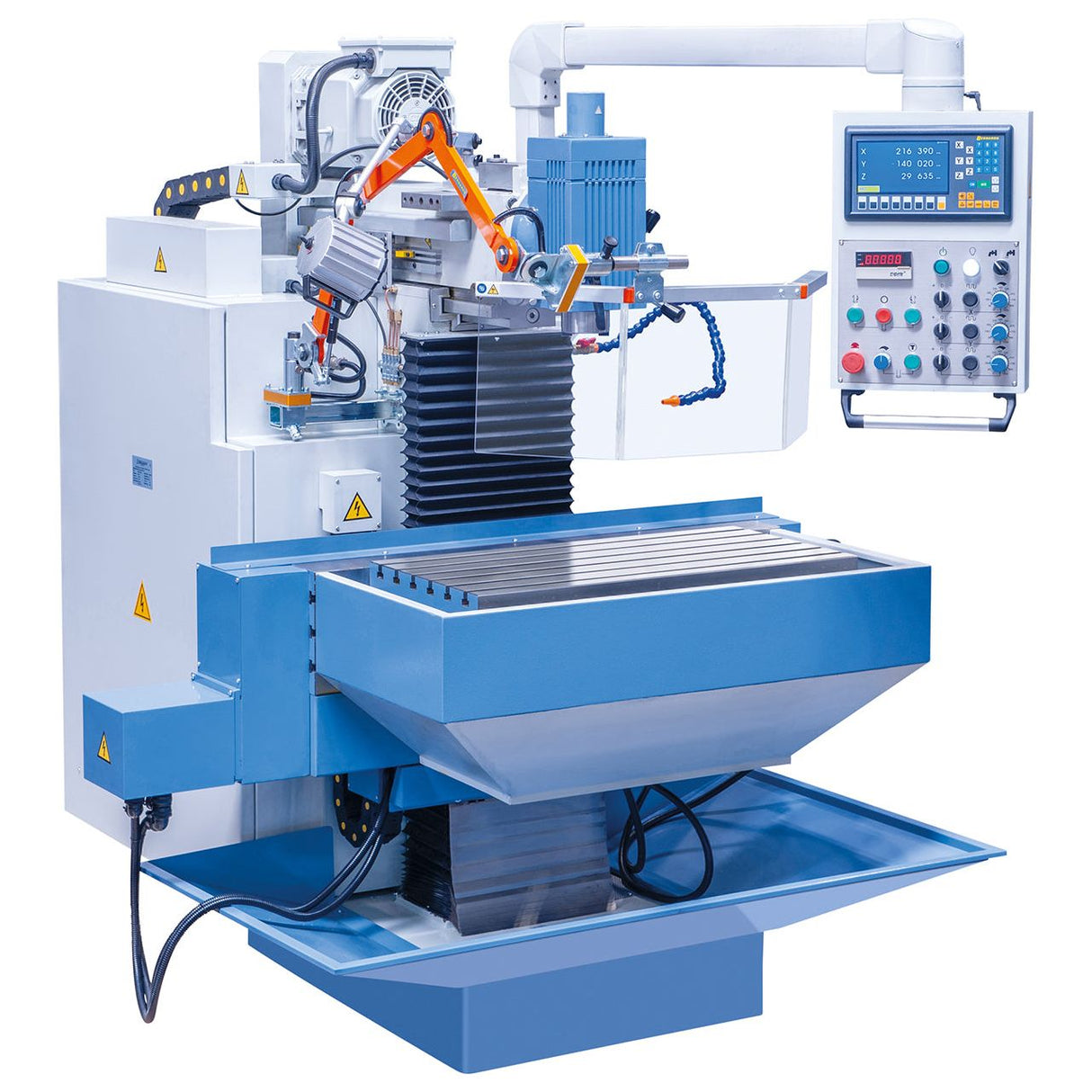 BERNARDO Werkzeugfräsmaschine – Modell WFM 800 Servo inkl. 3-Achs-Digitalanzeige ES-12 H