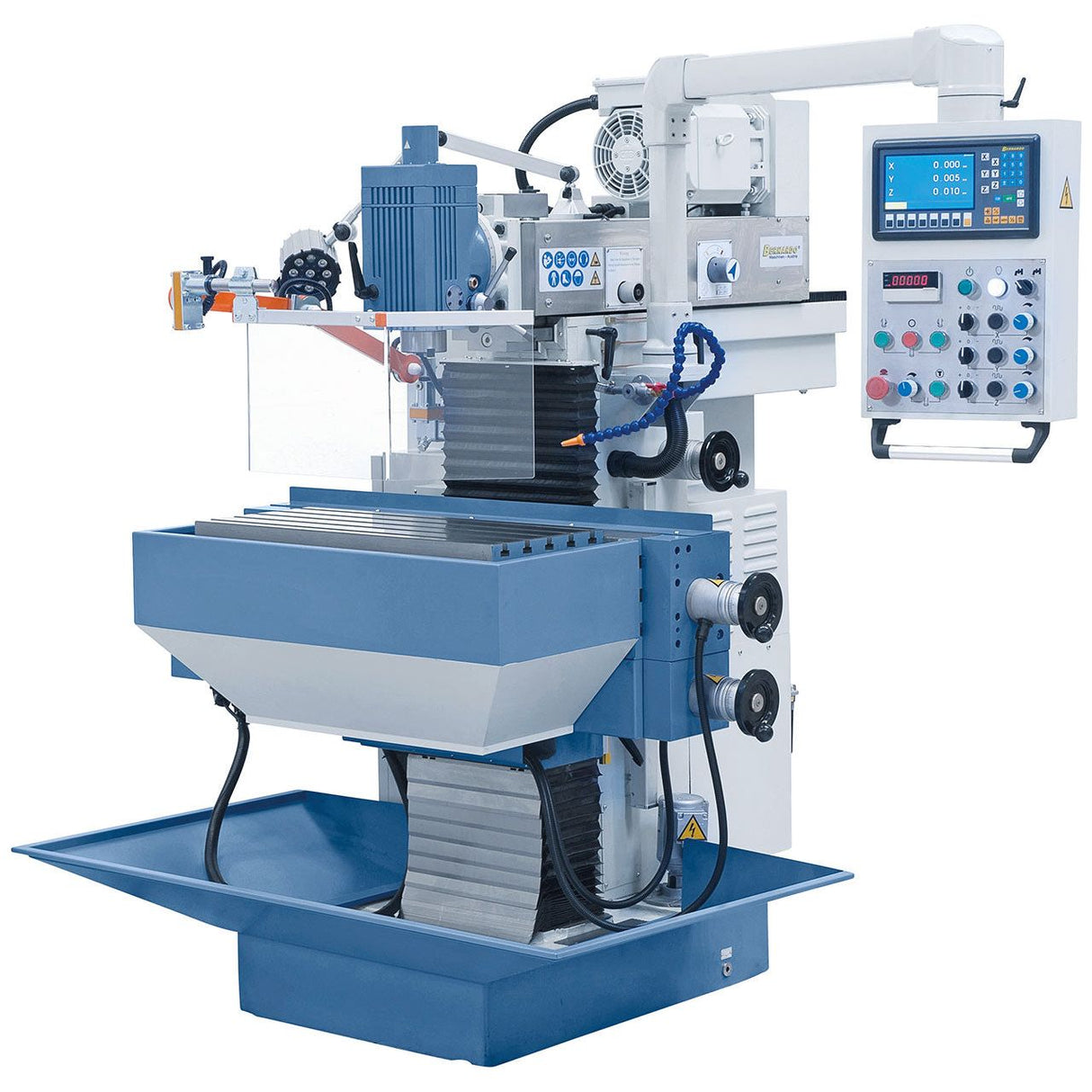 BERNARDO Werkzeugfräsmaschine – Modell WFM 850 Servo inkl. 3-Achs-Digitalanzeige ES-12 H