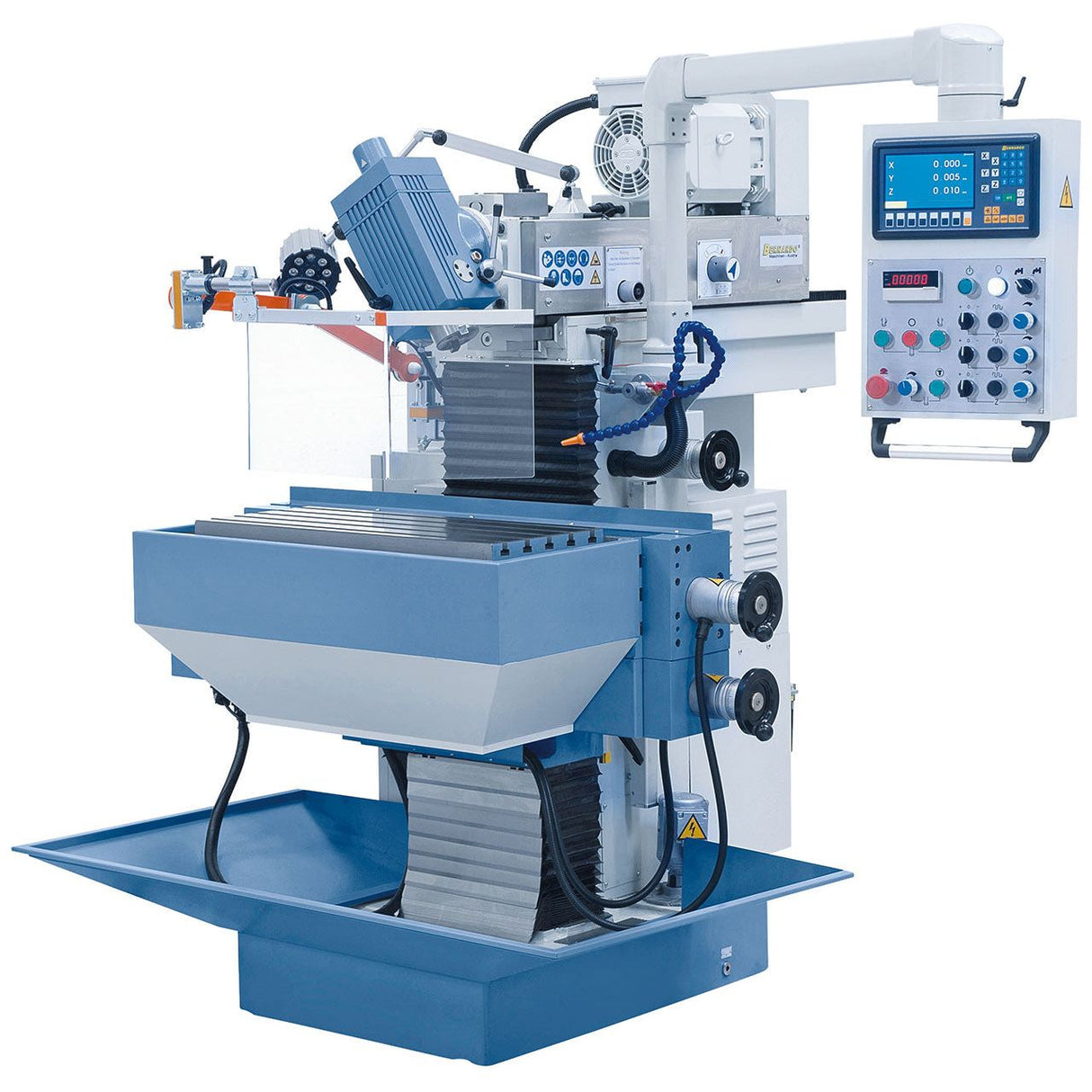BERNARDO Werkzeugfräsmaschine – Modell WFM 850 Servo inkl. 3-Achs-Digitalanzeige ES-12 H