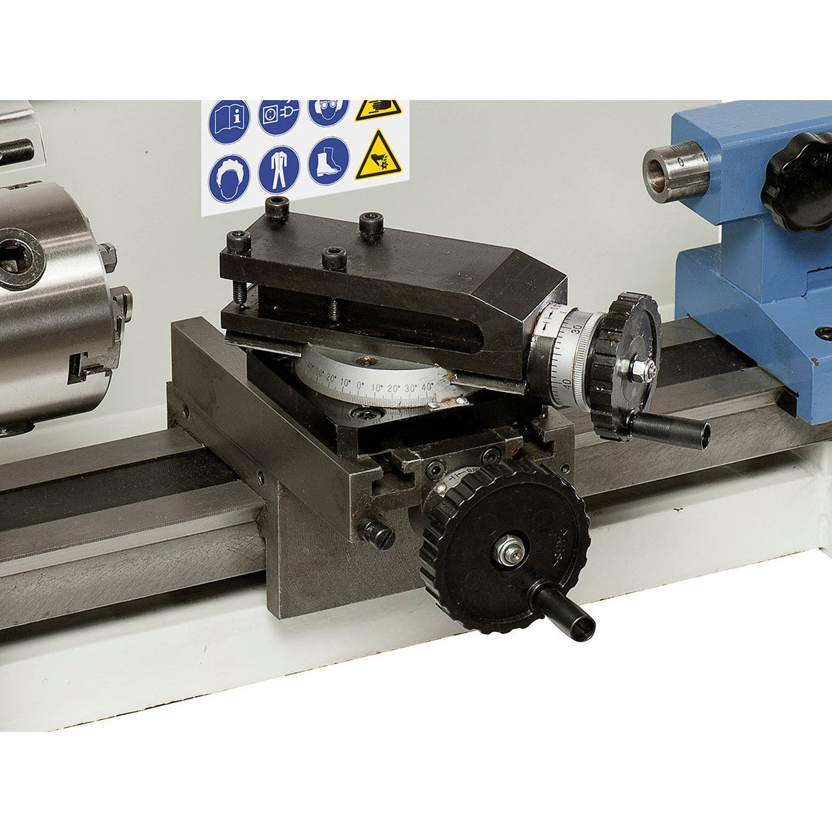BERNARDO Zubehör für Drehmaschine – Modell Drehbarer Oberschlitte für Hobby 250
