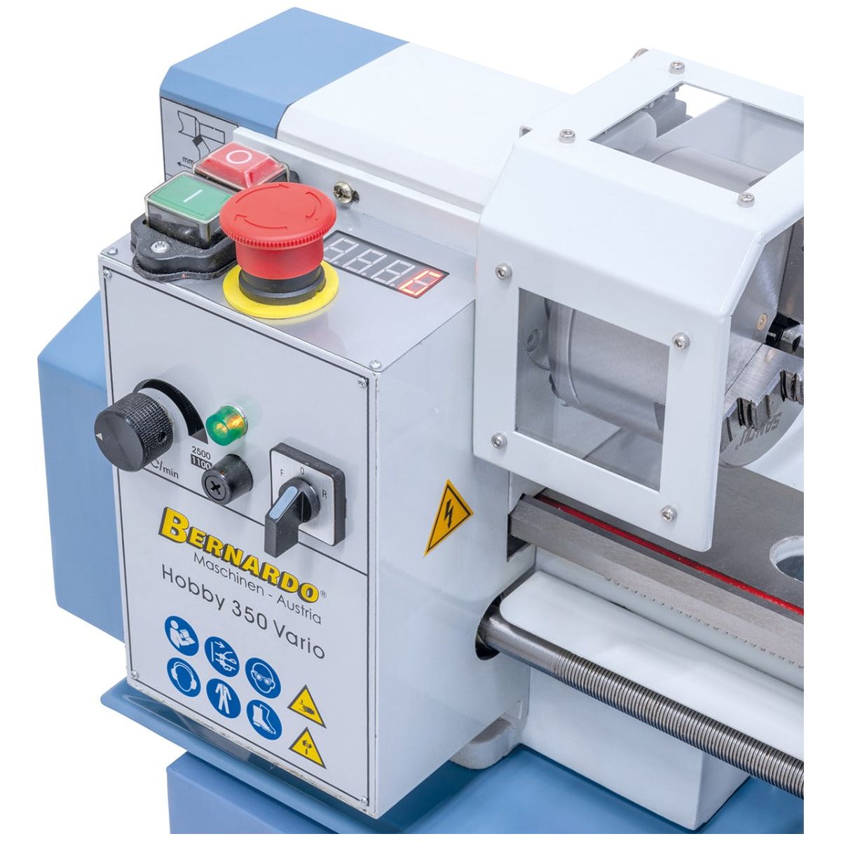 BERNARDO Leitspindeldrehmaschine – Modell Hobby 350 Vario / 230 V