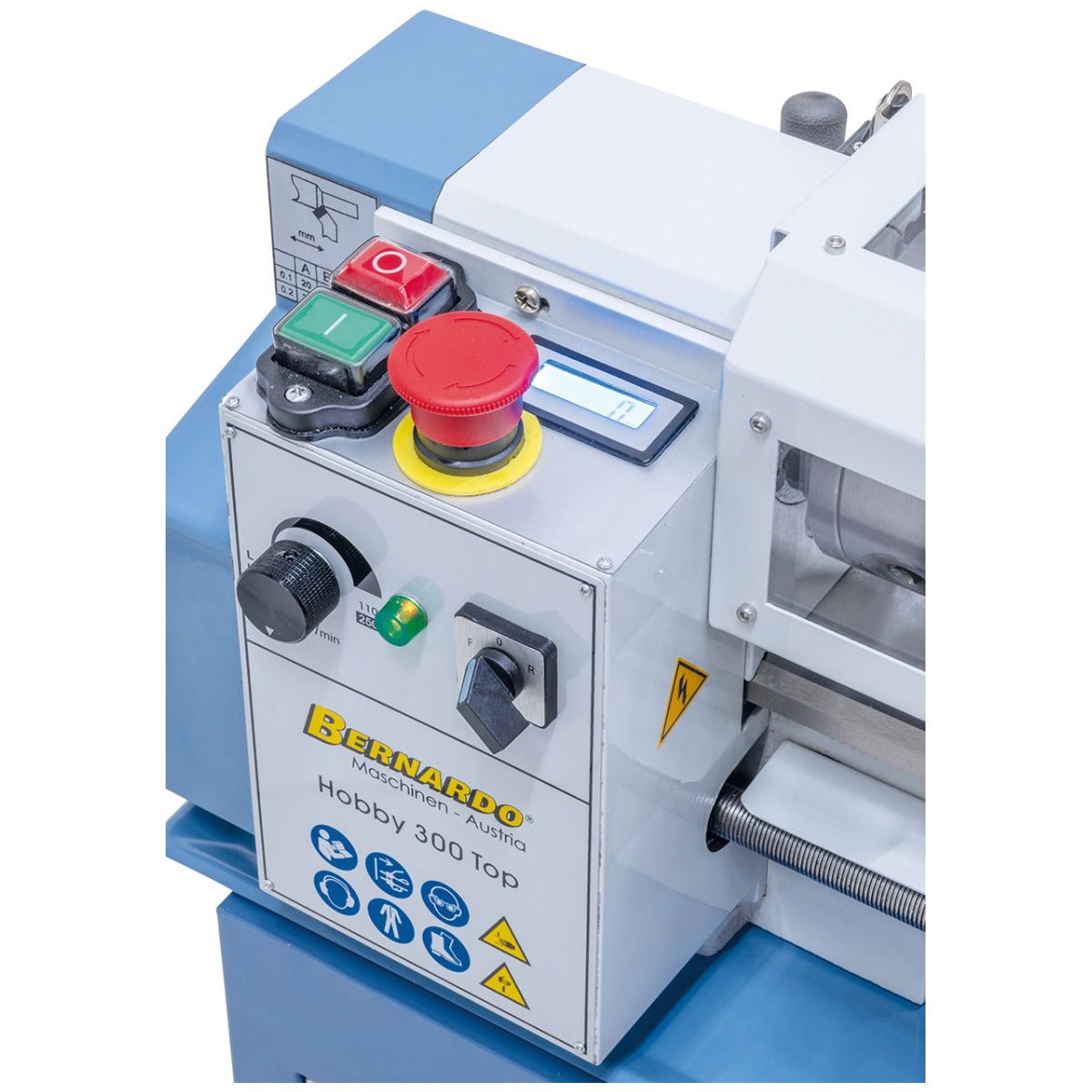 BERNARDO Leitspindeldrehmaschine – Modell Hobby 300 Top / 230 V