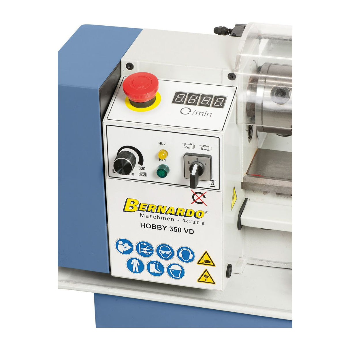 BERNARDO Leitspindeldrehmaschine – Modell Hobby 350 VD