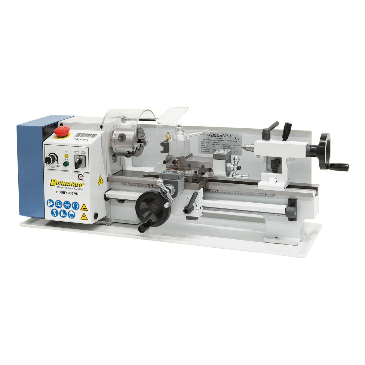 BERNARDO Leitspindeldrehmaschine – Modell Hobby 350 VD